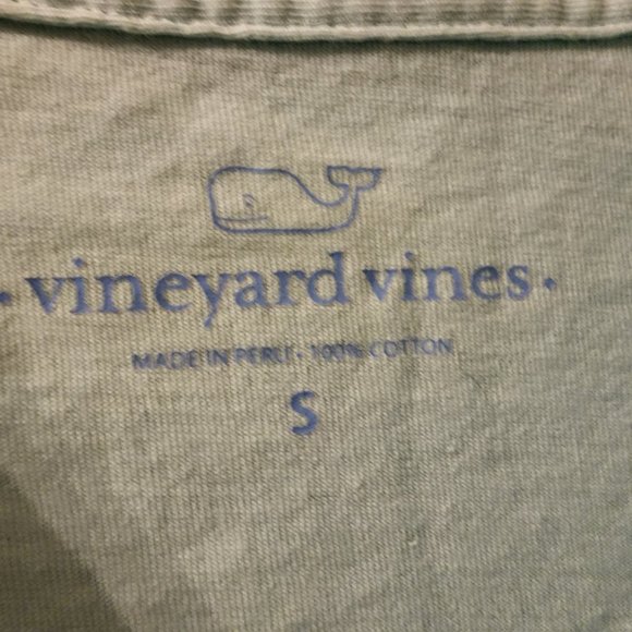 Vineyard Vines Tie-Dyed Whale Long Sleeve Tee, Size S, EUC - Picture 4 of 6